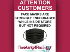 MarketPlace: Masks Encouraged, Not Required